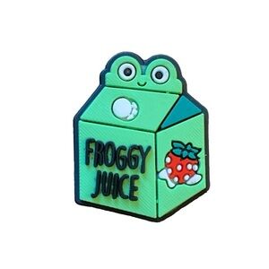 3/$10💥 Froggy Juice Croc Charm